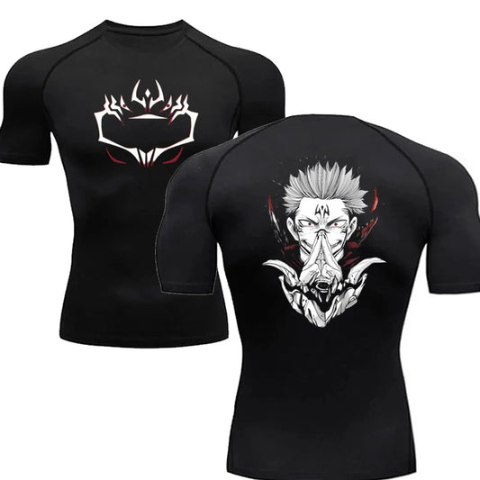 Jujutsu Kaisen "Yuji Itadori" Compression Shirt