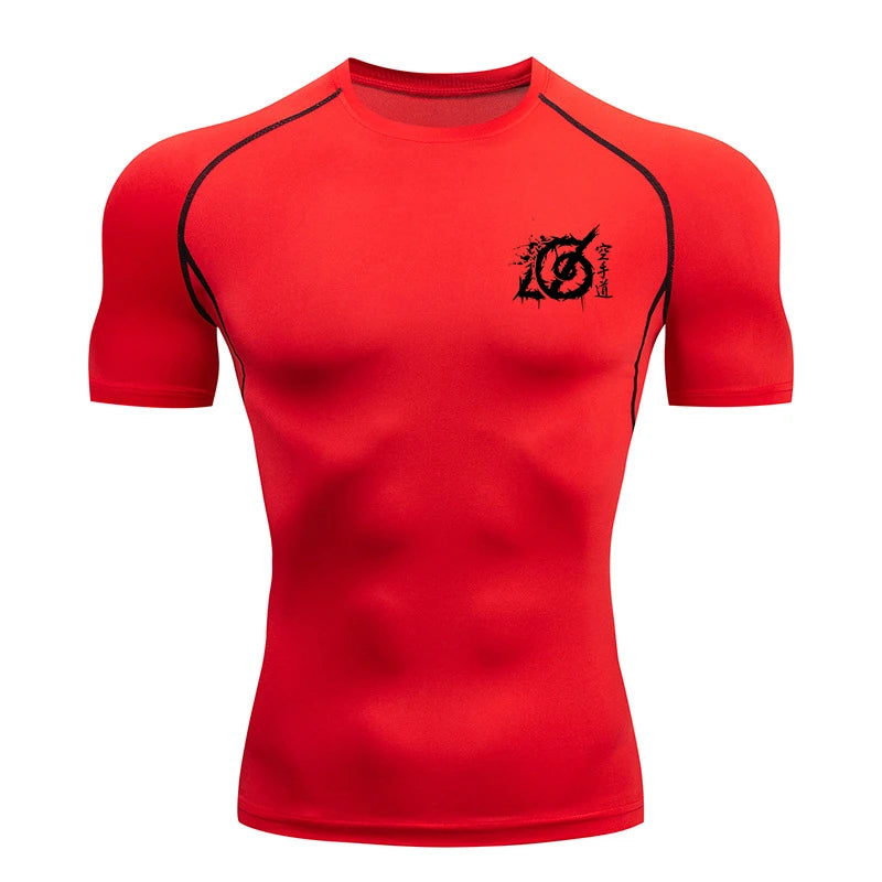 'Hidden Leaf Village' Naruto Compression Shirt