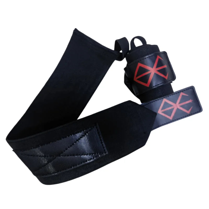 Berserk/Naruto and Attack on Titan Weight Lifting Wrist Wraps