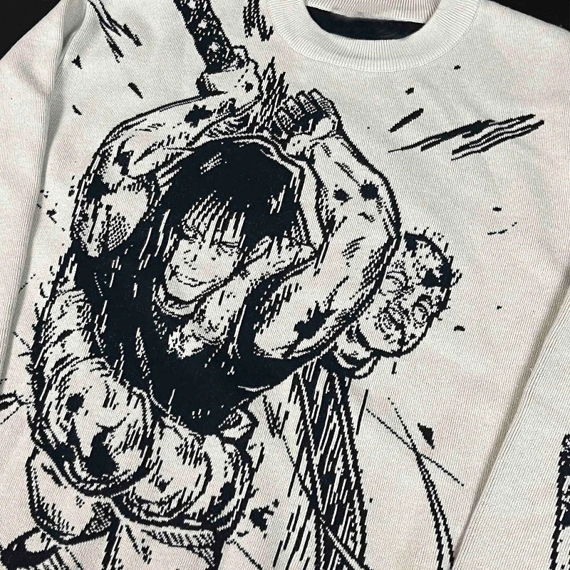 Jujutsu Kaisen "Toji" Knit Sweater