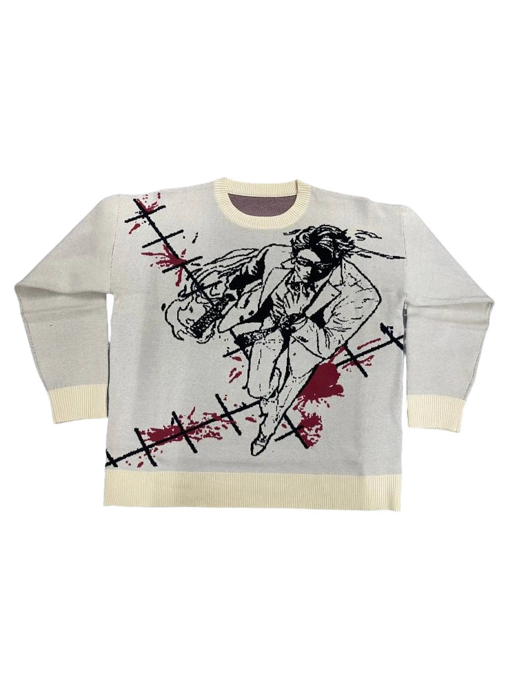 'Nanami' Jujutsu Kaisen Knit Sweater