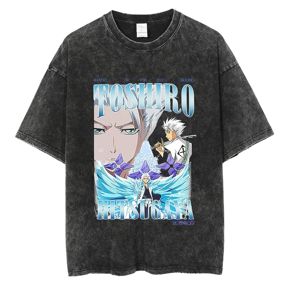 Anime 'Bleach' Vintage Oversized T-Shirts
