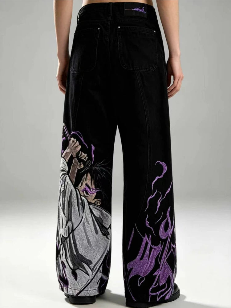 Anime Jujutsu Kaisen 'Yuta' Jeans