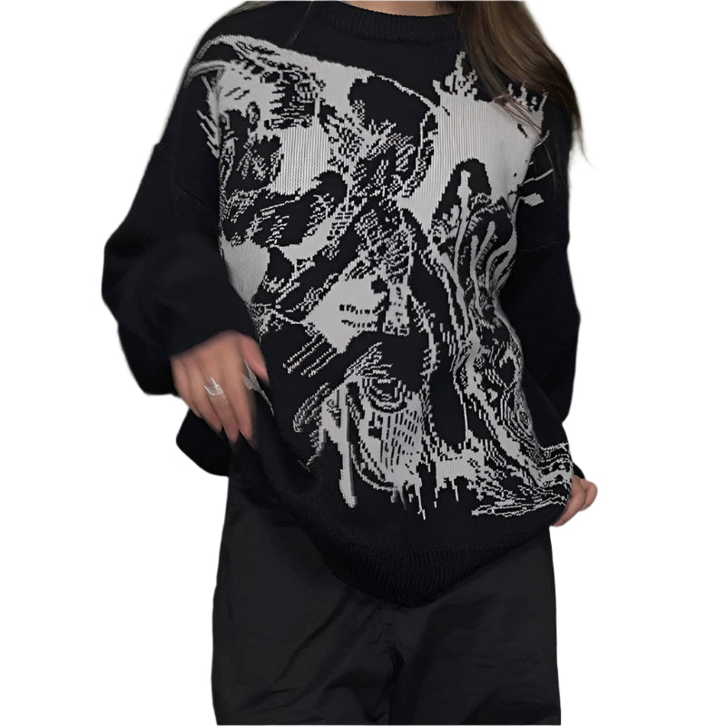 'Toji Fushiguro' Knit Sweater