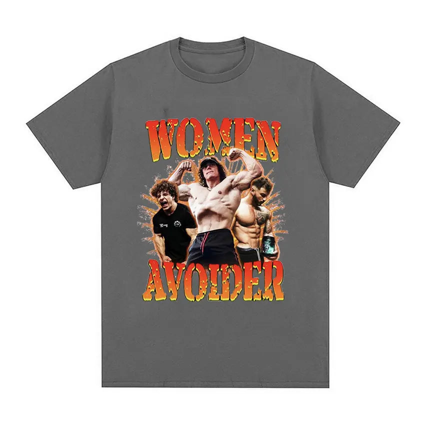 'Women Avoider' Sam Sulek & Tren Twins Funny Gym Meme T-Shirts