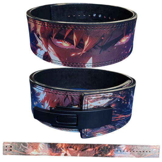 Bleach 'Ichigo Hollow Mask' Weightlifting/Powerlifting Lever Belt