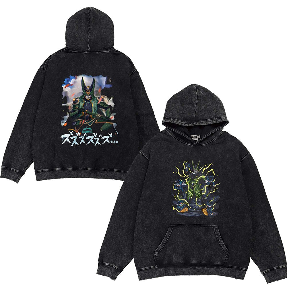 Dragon Ball Anime Vintage Oversized Hoodie