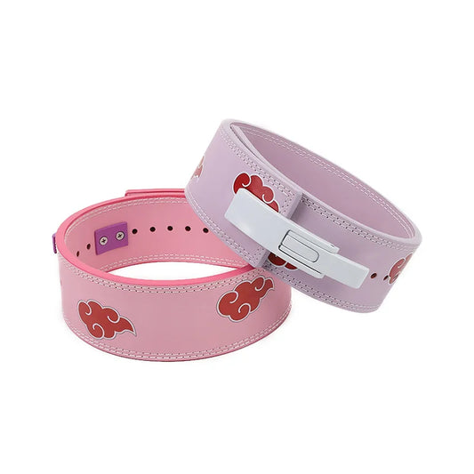 Pink Akatsuki Weightlifting Lever Belt