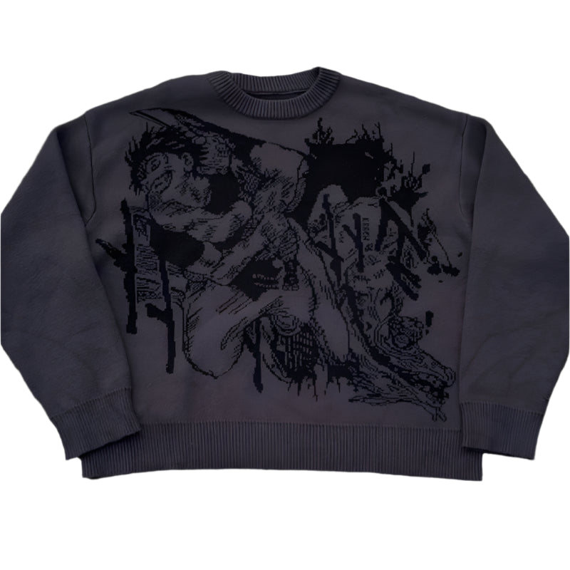'Toji Fushiguro' Knit Sweater
