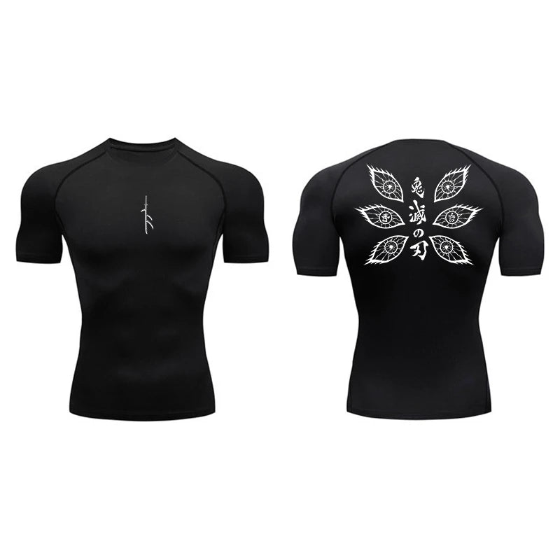 Demon Slayer 'Kokushibo' Compression Shirt