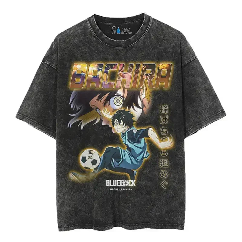 Anime "The Big 3" Vintage Oversized T Shirts