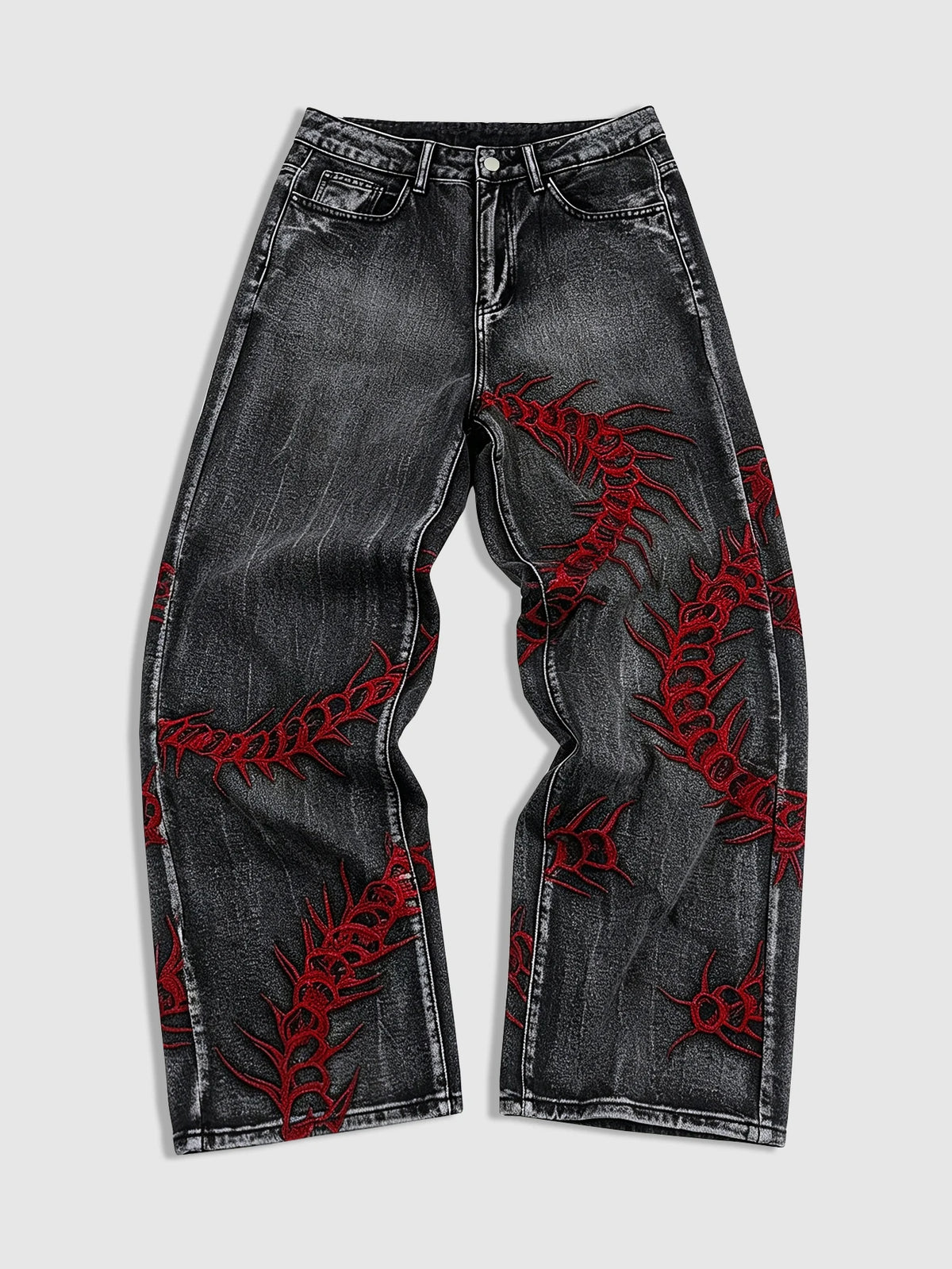 Anime Hunter X Hunter "Kurapika X Scorpion" Denim Jeans