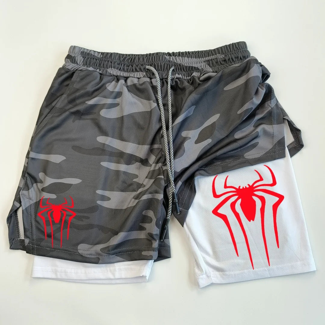 Spiderman Gym Compression Shorts