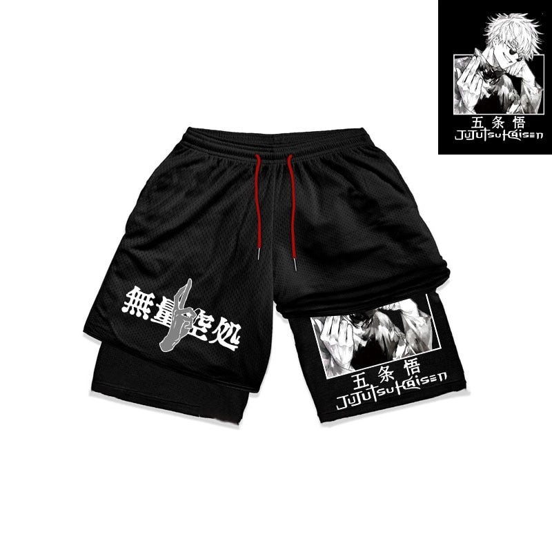Anime Jujutsu Kaisen Gym Shorts
