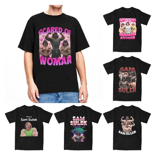 Sam Sulek Graphic Meme Pump Cover T Shirts