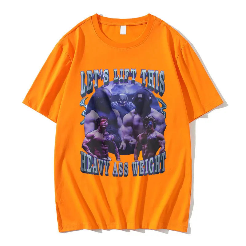 Tren Twins "Heavy ass weights" Graphic Meme T Shirt