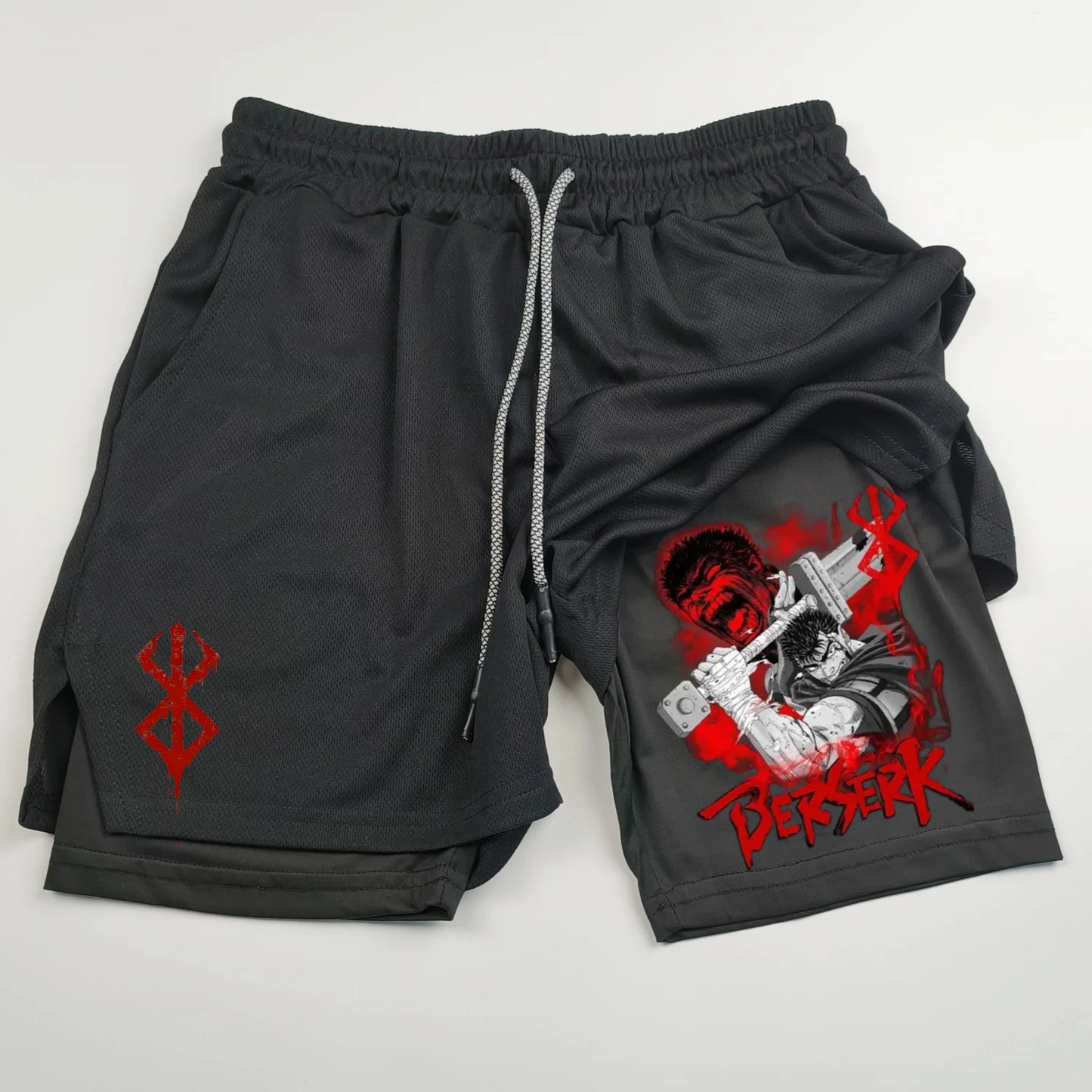 Berserk 'Guts' Gym Compression Shorts