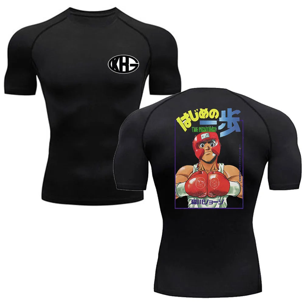 Anime Hajime No Ippo Compression Shirt