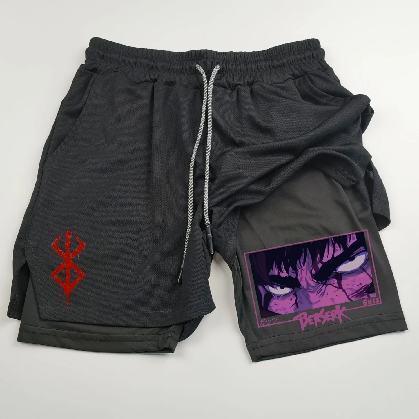 Berserk 'Guts' Gym Compression Shorts