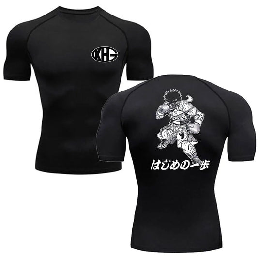 Anime Hajime No Ippo Compression Shirt