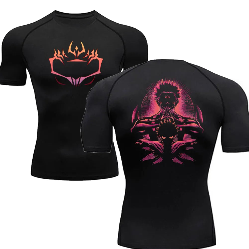 Jujutsu Kaisen "Yuji Itadori" Compression Shirt