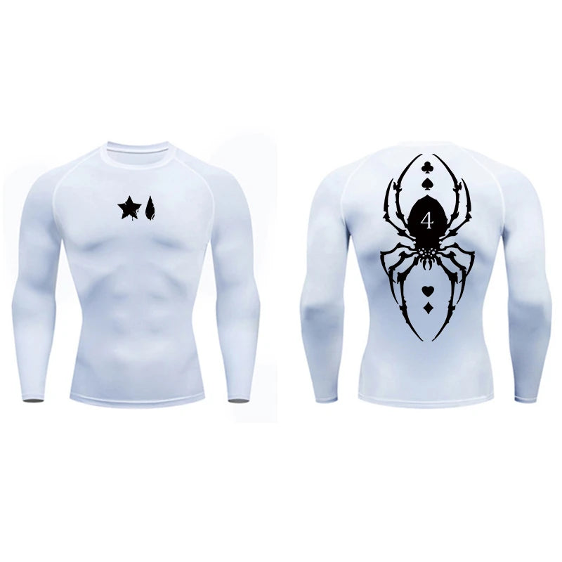 Hunter X Hunter 'Hisoka No.4' Compression Shirt