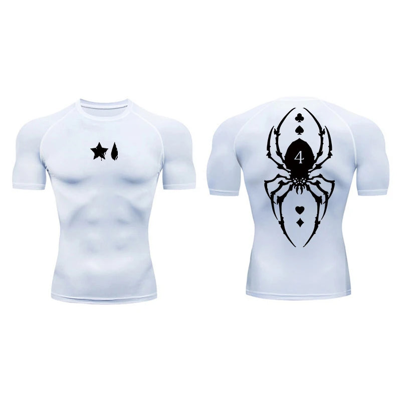 Hunter X Hunter 'Hisoka No.4' Compression Shirt