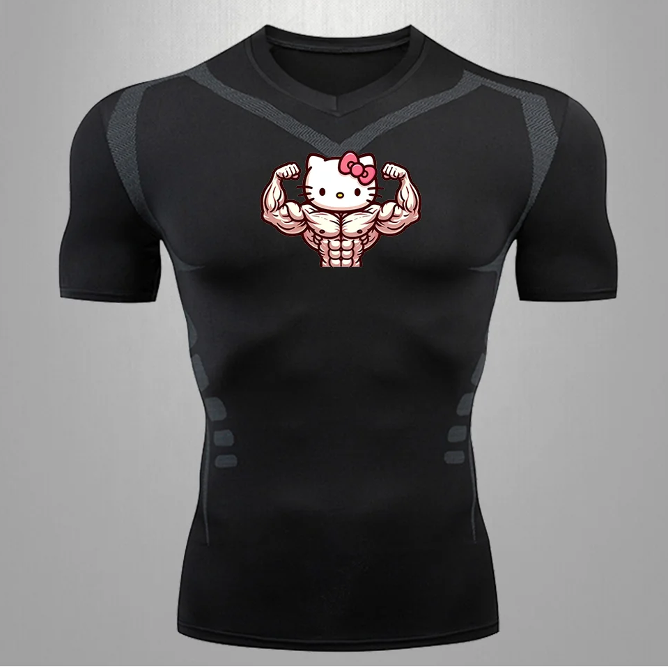 'Hello Kitty' Compression Shirt