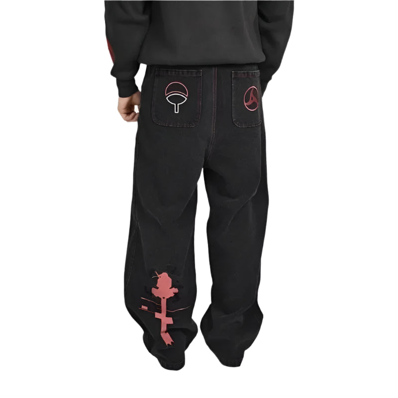 Naruto 'Itachi and Sasuke' Vintage Jeans