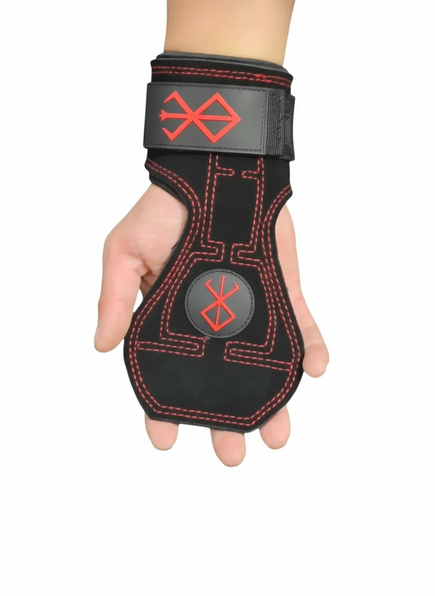 Anime Berserk Weightlifting Grip Straps
