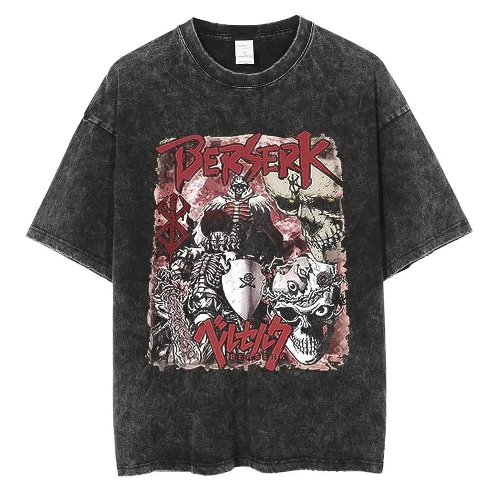 Collection of Berserk Vintage Oversized T Shirts