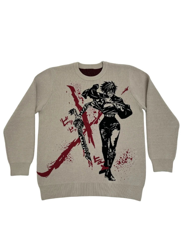 Jujutsu Kaisen 'Maki' Knit Sweater