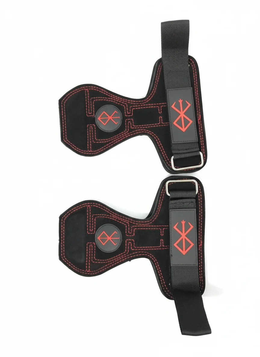 Anime Berserk Weightlifting Grip Straps