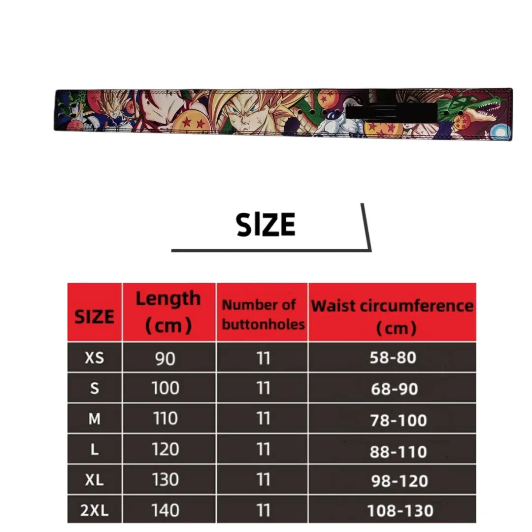 Dragon Ball Z Weightlifting/Powerlifting Lever Belt