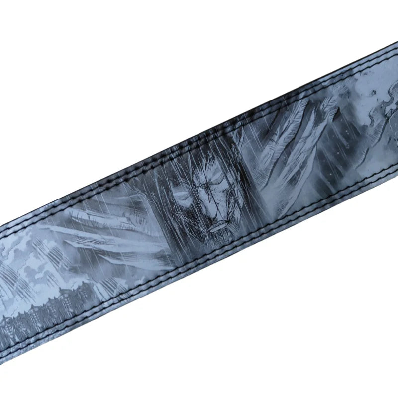Attack on Titan 'Eren Yeager Titan' Weightlifting/Powerlifting Lever Belt