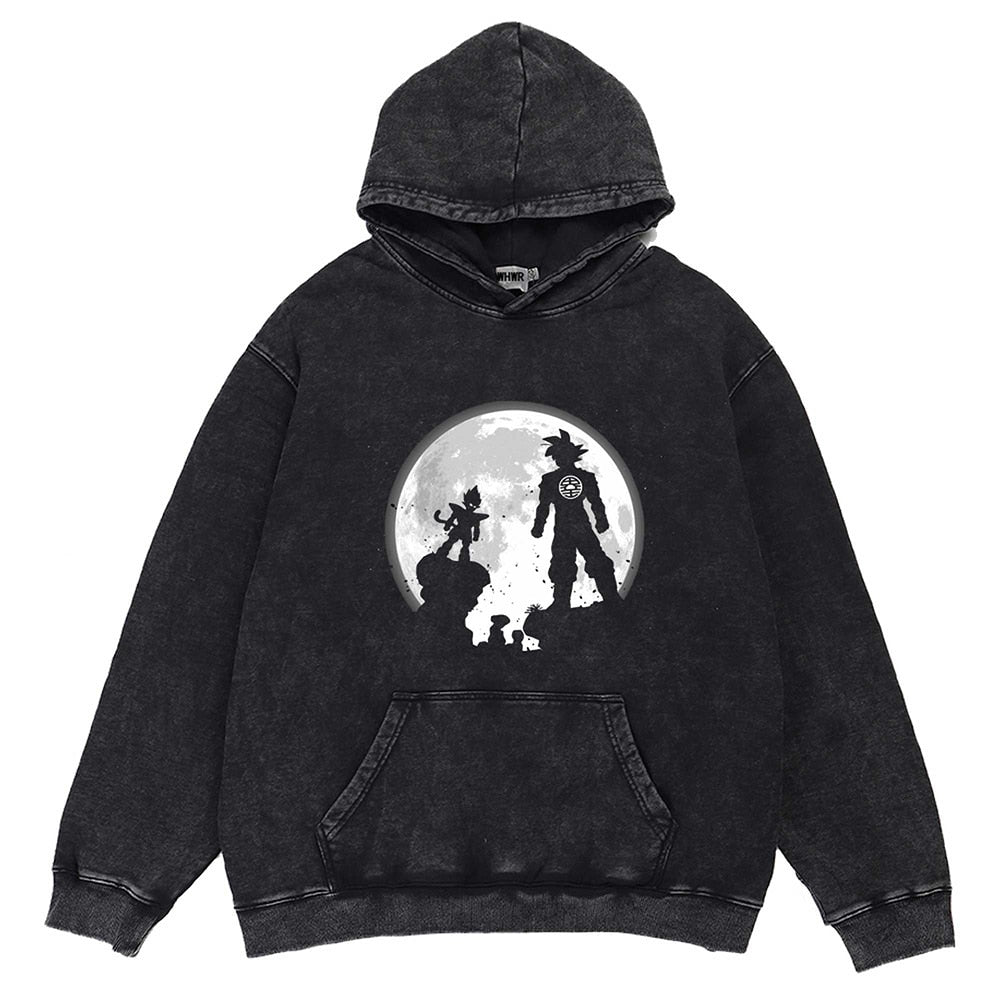 Dragon Ball Anime Vintage Oversized Hoodie