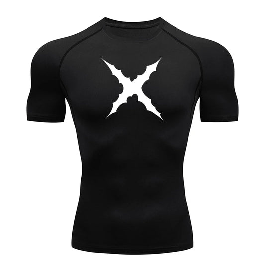 One Piece 'Luffy's Scar' Compression Shirt