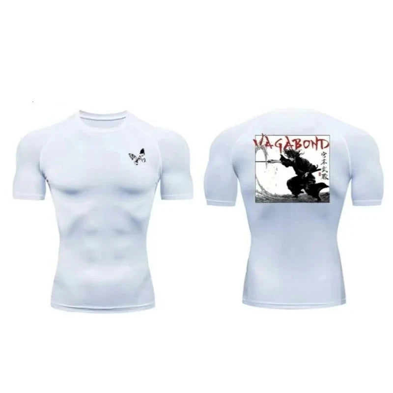 Anime 'Vegabond' Compression Shirt