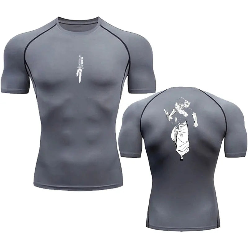 Anime Jujutsu Kaisen "Toji" Compression Shirt