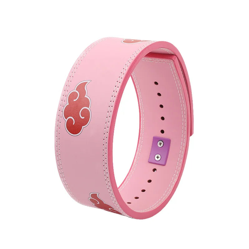 Pink Akatsuki Weightlifting Lever Belt