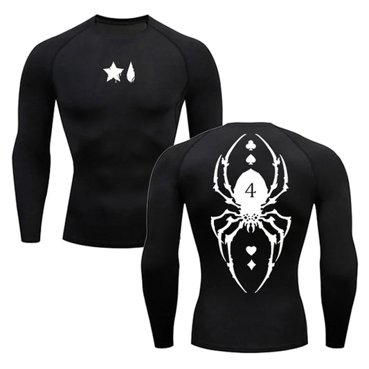 Hunter X Hunter 'Hisoka No.4' Compression Shirt