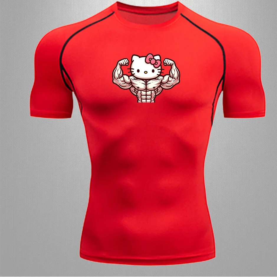'Hello Kitty' Compression Shirt