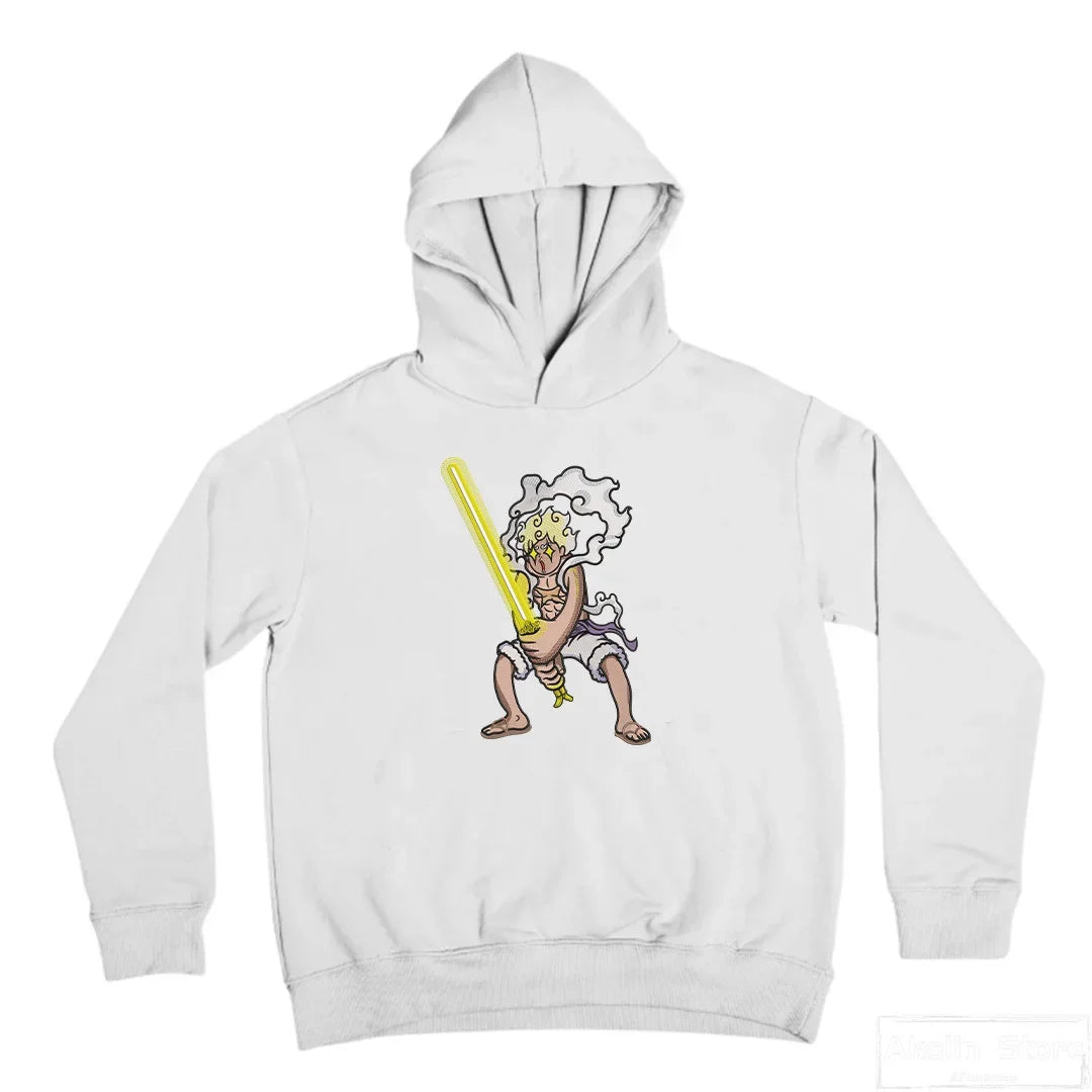 One Piece 'Zoro and Luffy' Embroidered hoodies