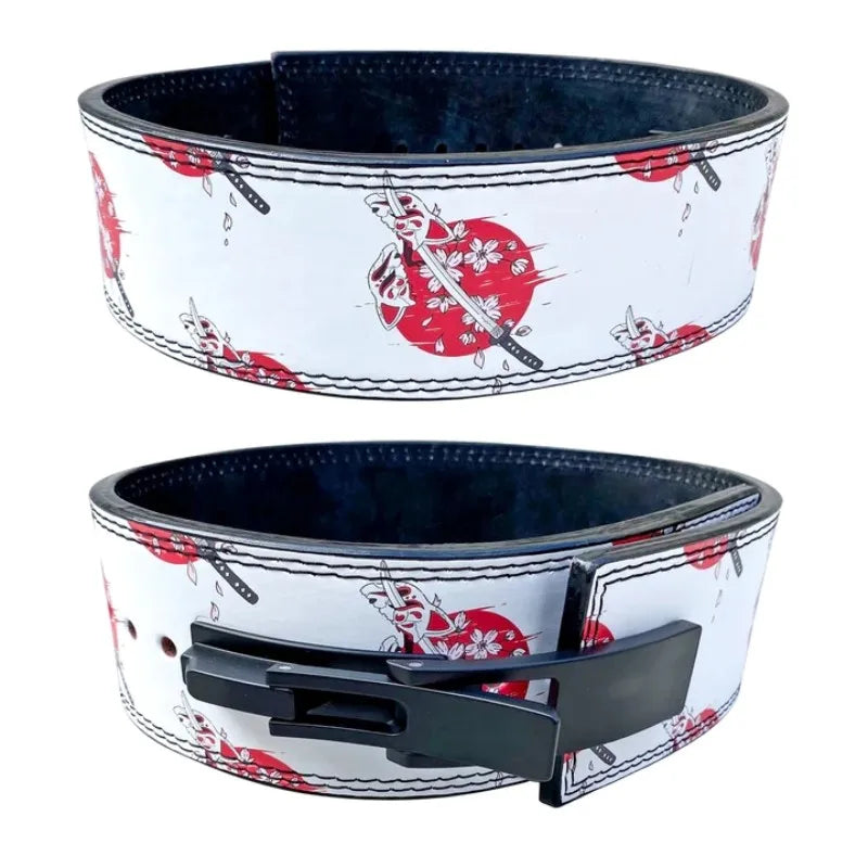 Japanese Cloud Dragon Weightlifting Lever Belt