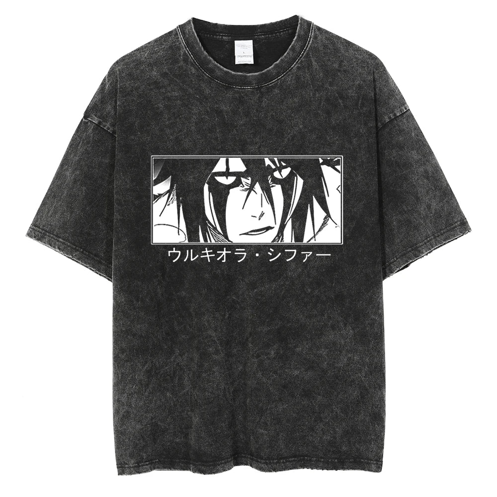 Anime 'Bleach' Vintage Oversized T-Shirts