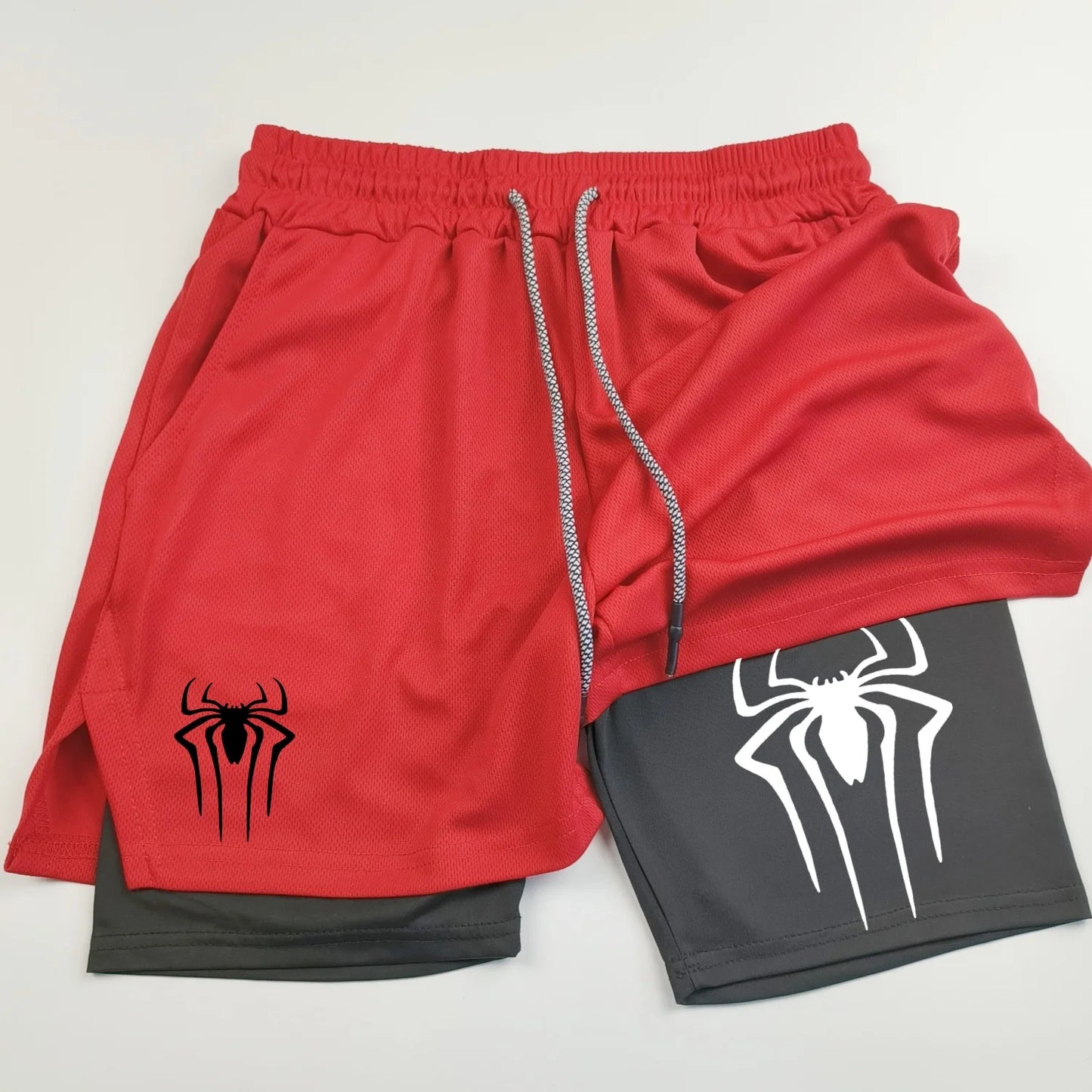 Spiderman Gym Compression Shorts