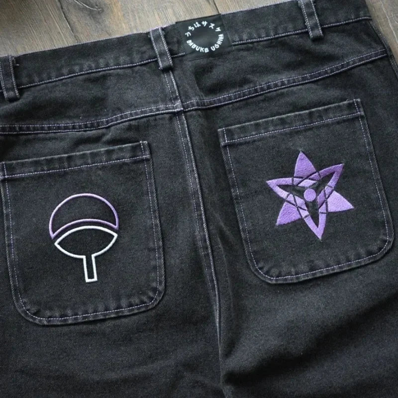 Naruto 'Itachi and Sasuke' Vintage Jeans