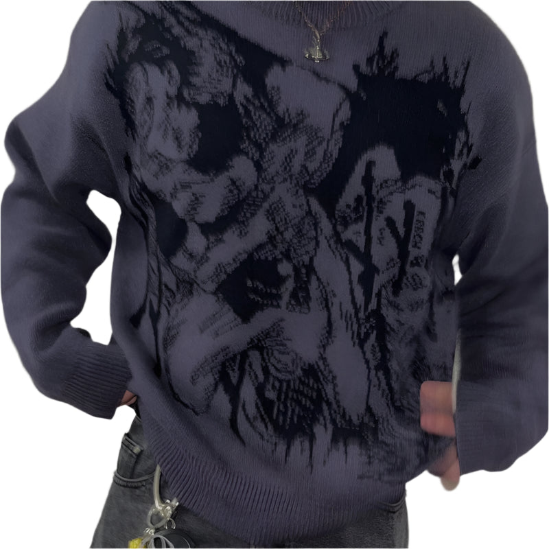 'Toji Fushiguro' Knit Sweater