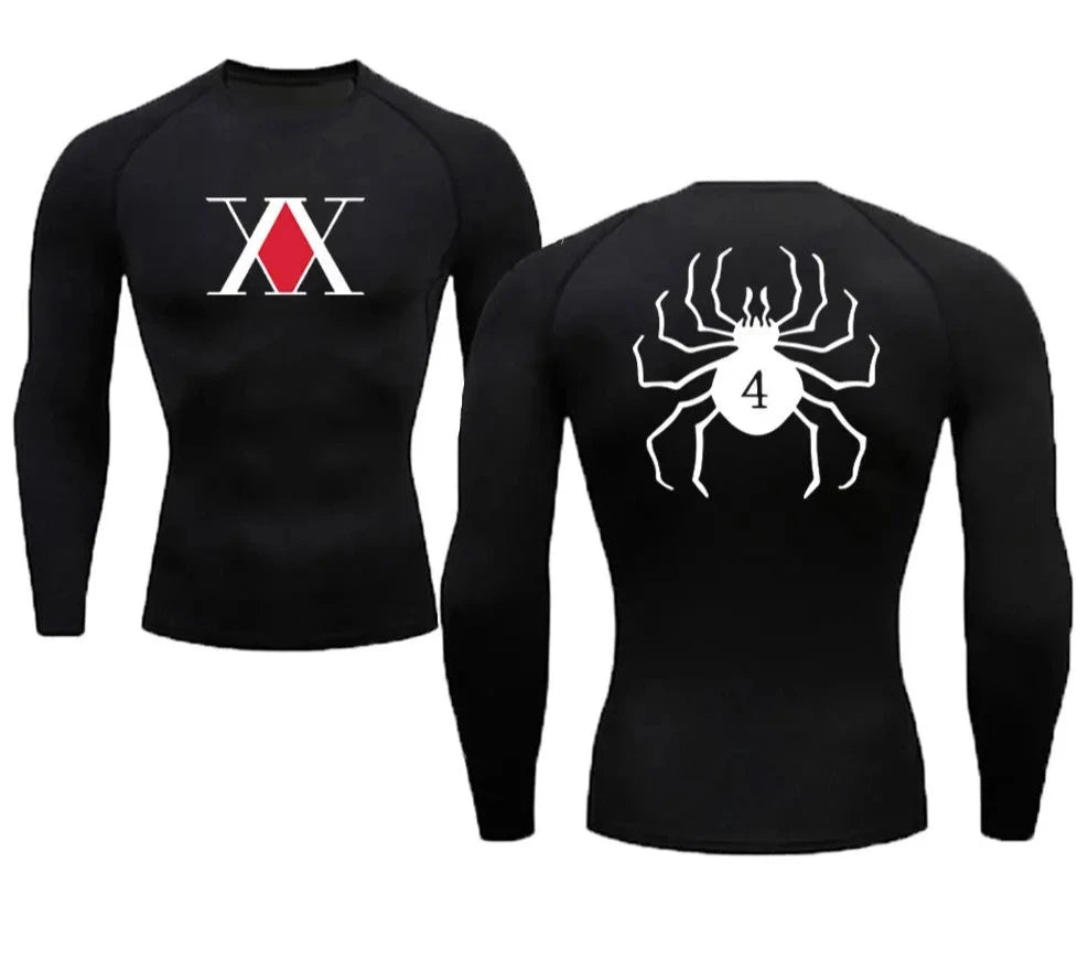 Anime Hunter X Hunter Compression Shirt