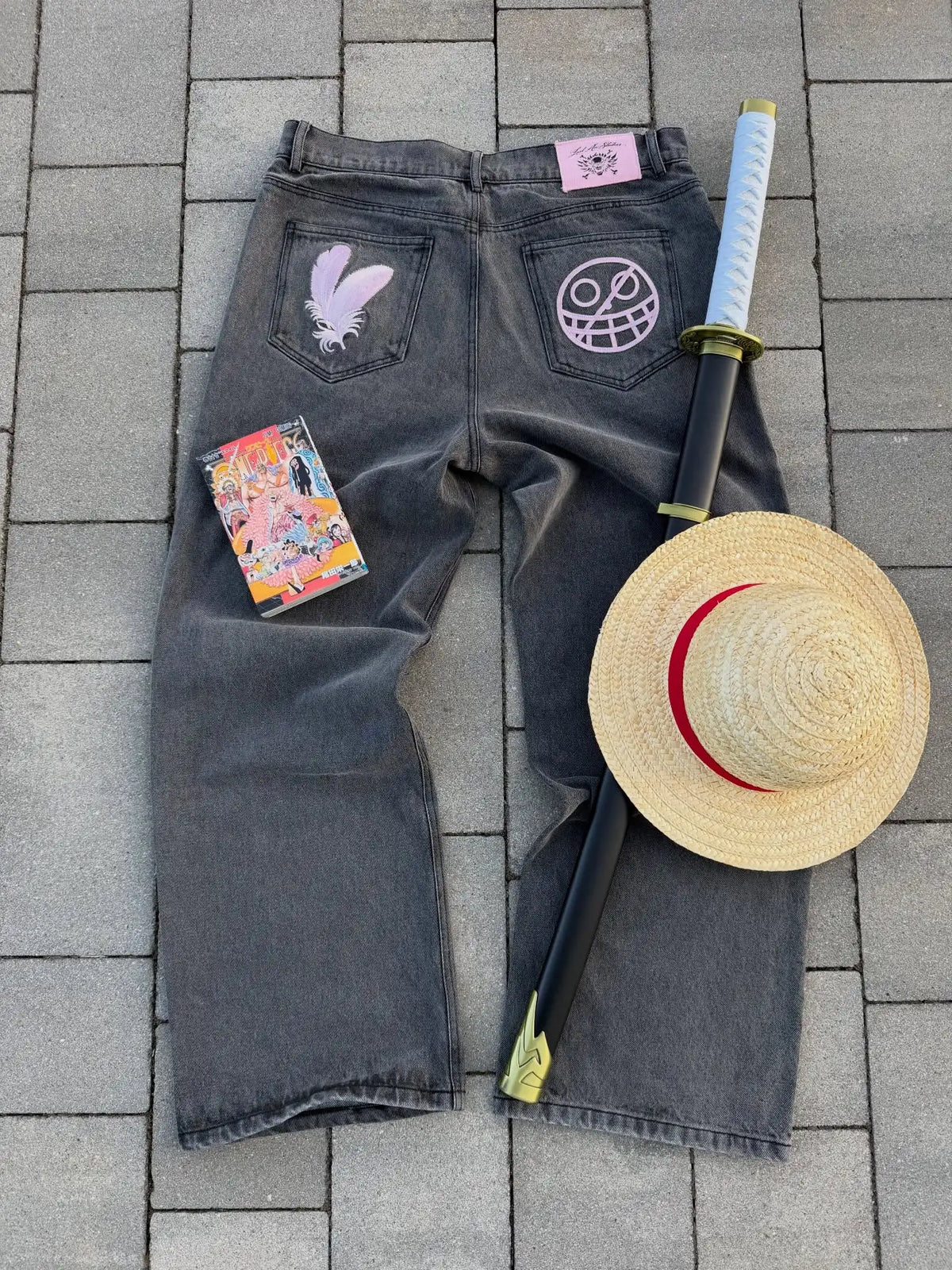 Anime One Piece "Doflamingo" Jeans
